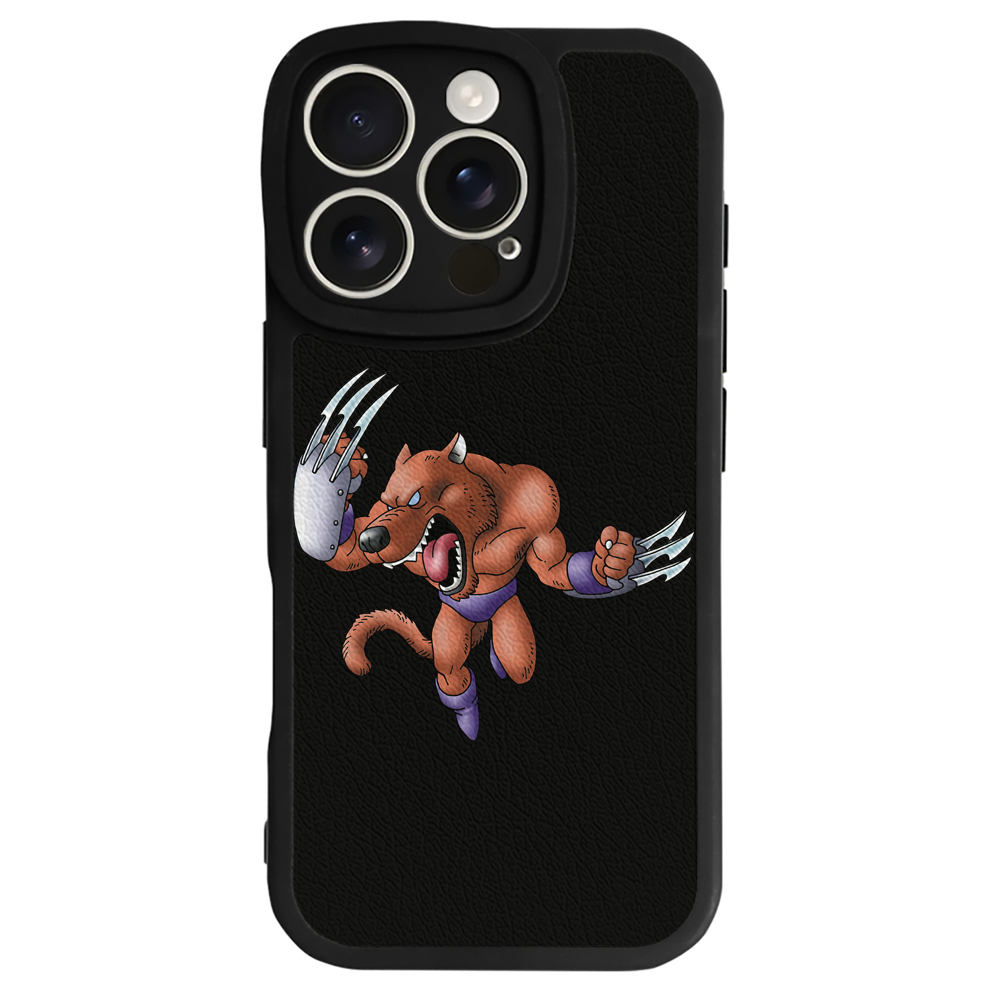 （画像用） ドラゴンクエスト Doragon Kuesuto Dragon Quest 【iPhone 16シリーズ対応】シリコンスマホケース（レザー調） 材質：シリコン